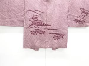 アンティーク　本総絞り　風景模様絵羽織